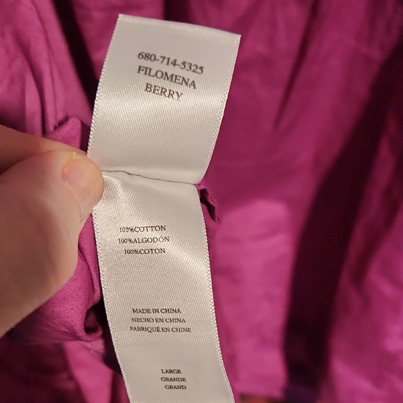 Rails Magenta Ruffle Top - Picture 5 of 5